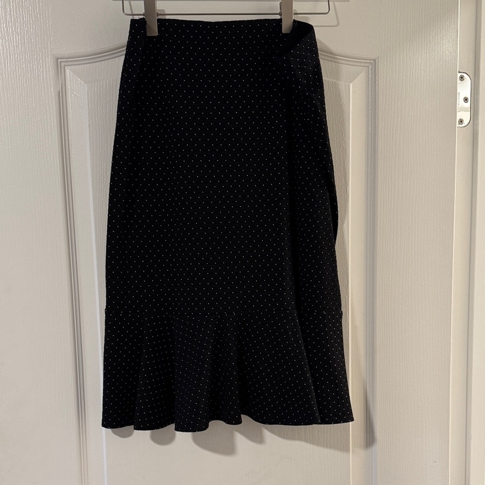 Max Studio Black and White Pencil Skirt